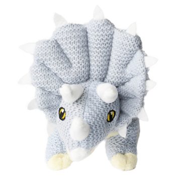 Triceratops (Blue) - Small - Wilberry Knitted