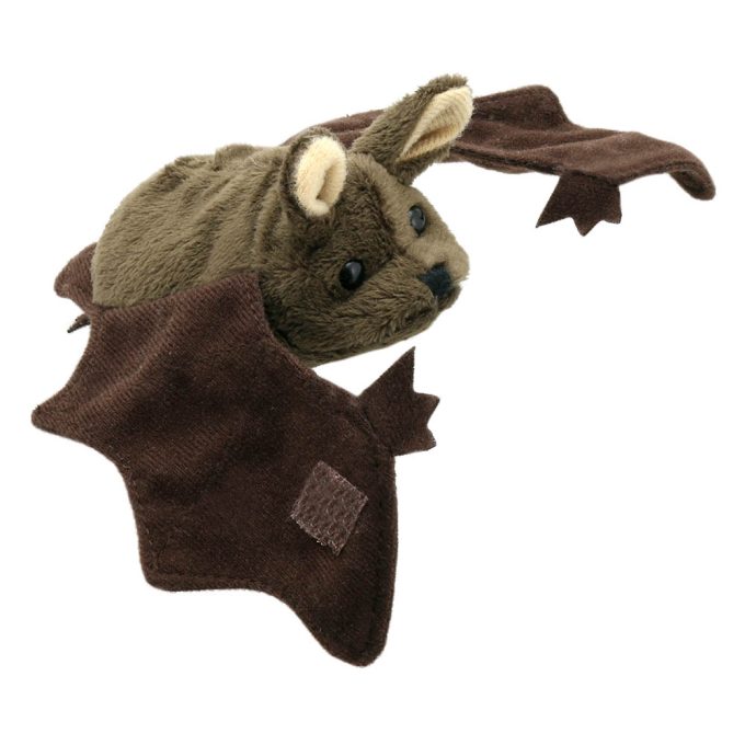 Bat – Brown – Finger Puppets – The Puppet Company