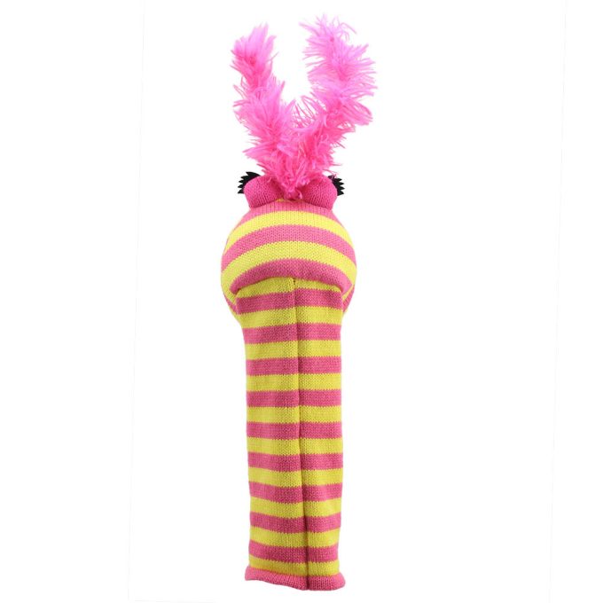 Títere De Calcetín Knitted Sockettes – Mango De 40 Cm, Con Chirrido En La Lengua, Ideal Para Cuentos Infantiles Y Juegos De Rol