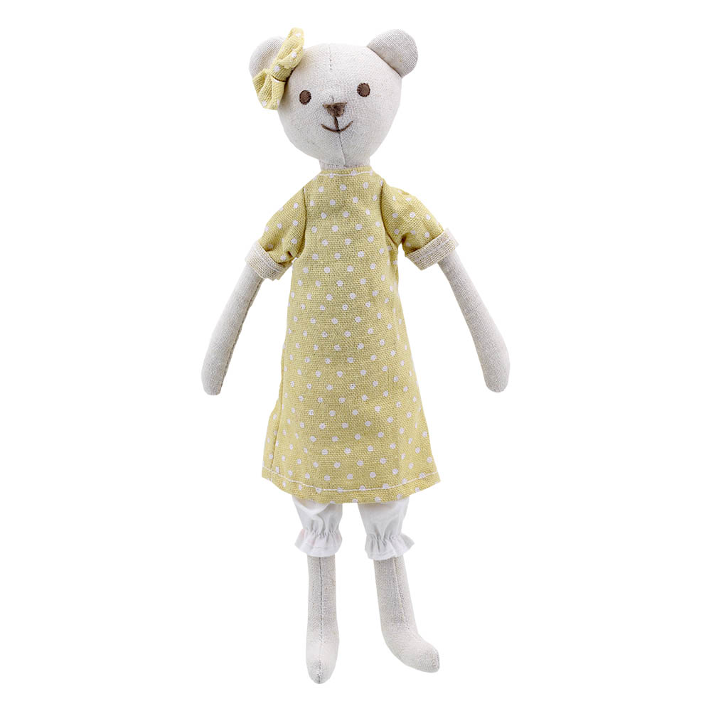 Bear - Girl - Wilberry Linen