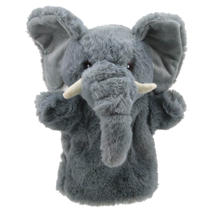 Puppet Show Rabbit Elephant Elephant – ECO Puppet Buddies – Animals – The Puppet Company