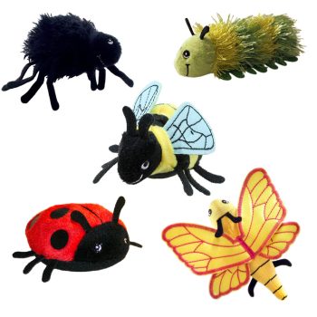 Mini Beasts Set of 5 - Finger Puppets