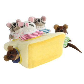 Mouse Family in Cheese - Hide-Aways