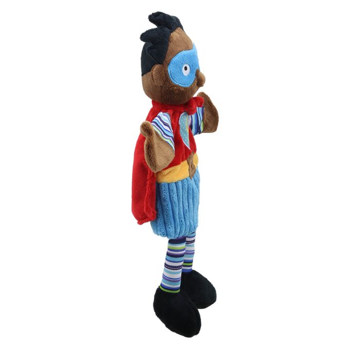 Storyteller Mask Story Tellers: Super Hero (Blue Mask) – The Puppet Company