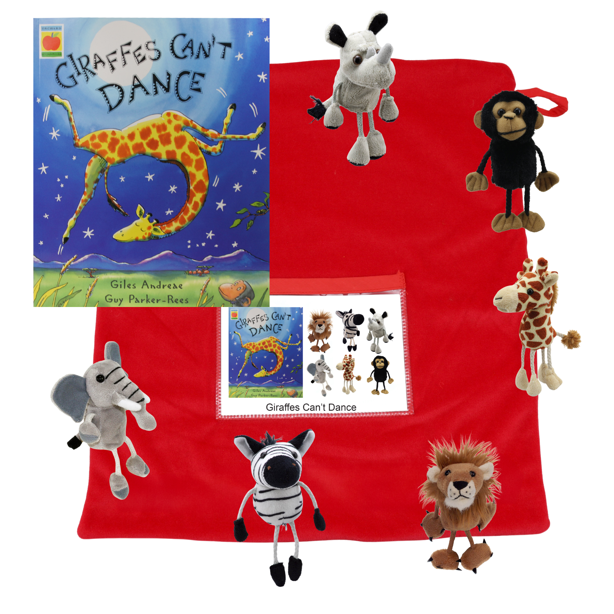 Giraffes Can’t Dance Book with Finger Puppets