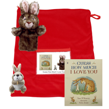 Guess How Much I Love You Book with Puppets Set