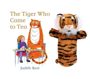 The Tiger Who Came To Tea with puppets