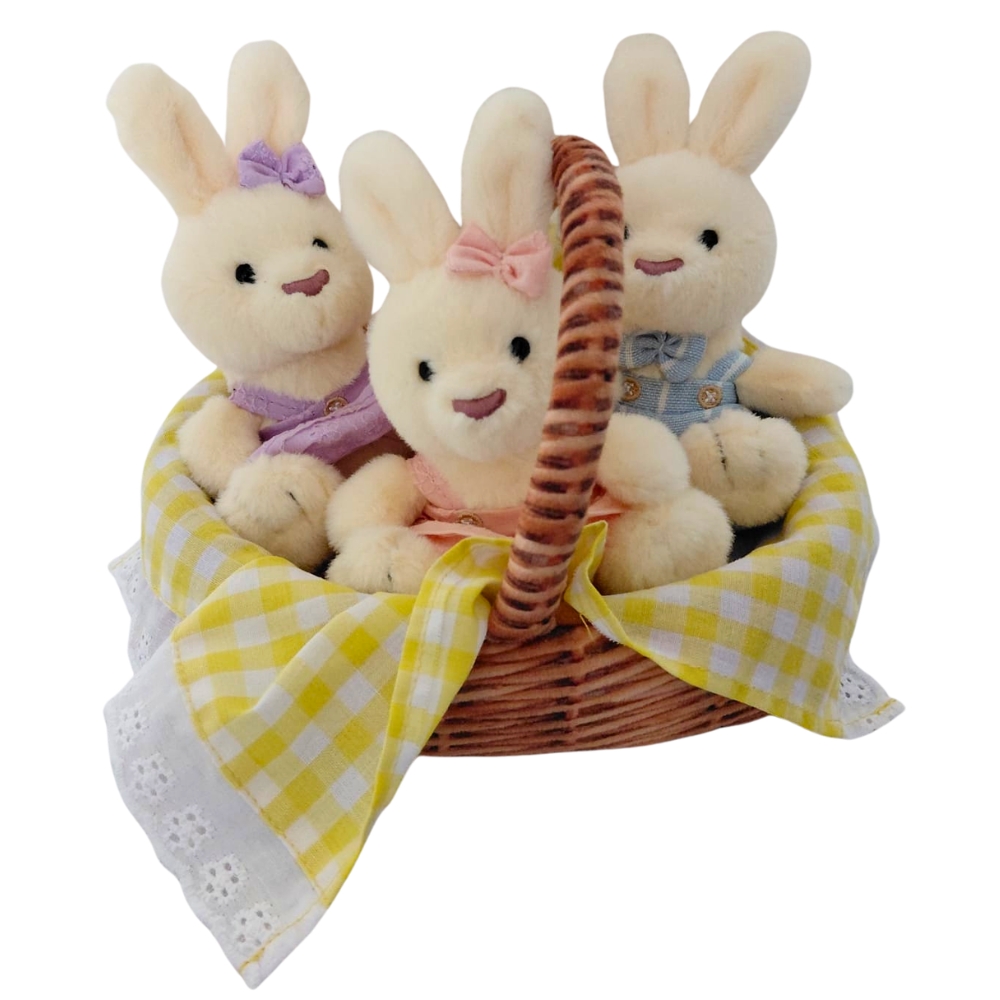 Wilberry Bunnies Picnic Soft Toy Set