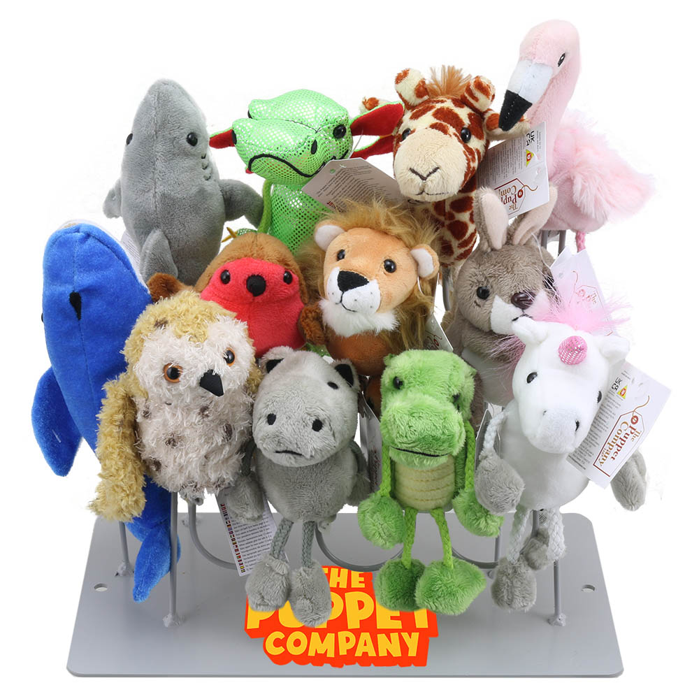 12-Arm Finger Puppet Stand